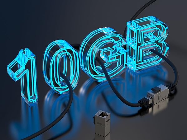 Transmission rate of up to 10 gbps