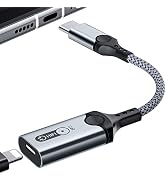 USB C to Lightning Audio Adapter for iPhone 15/ 16 Pro Max/ iPad Pro/ iPad 10, USB C Male to Ligh...