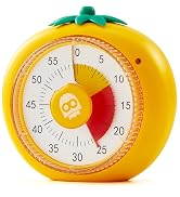 Kids Timer, 60-Min Visual Timer for Kids, Pomodoro Timers for Work, Cooking, Study, School - Magn...