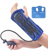 Wrist Ice Pack Wrap Wrist Brace, Gel Cold Compression Sleeve for Carpal Tunnel, Tendonit...
