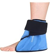 Heel Ice Pack Wrap Plantar Fasciitis Relief, Ankle Foot Ice Pack Wrap for Swelling, Reus...
