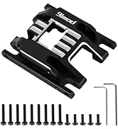 9IMOD Skid Plate for 1/18 RC Crawler TRX4M Upgrade Parts, CNC Aliuminum Transmission Mount Center...