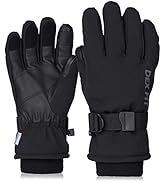 DEX FIT Coldproof Warm Winter Gloves WG201, Waterproof, Double Thermal Protection for Cold Weathe...