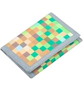 Lamiza Kids Wallet for Boys Girls Teens Trifold, Canvas Toddler Wallet for Boys, Cute Zipper Wall...