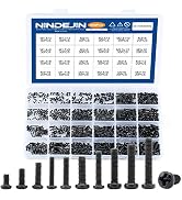 NINDEJIN 650pcs Laptop Screws Kit, Replacement Computer Notebook Miniature Screws, M1.4 M1.7 M2 M...