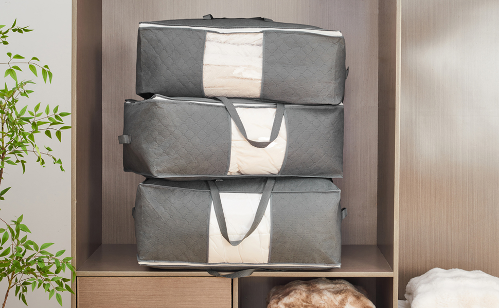 king size comforters storage bag
