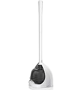 uptronic Toilet Plunger with Holder, Unique Plunger with All-Angle Design, Plungers for Bathroom ...