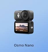 DJI Osmo Nano Standard Combo (64GB), 4K Wearable Camera, 1/1.3? Sensor | 4K/60fps & 143° Wide FOV...
