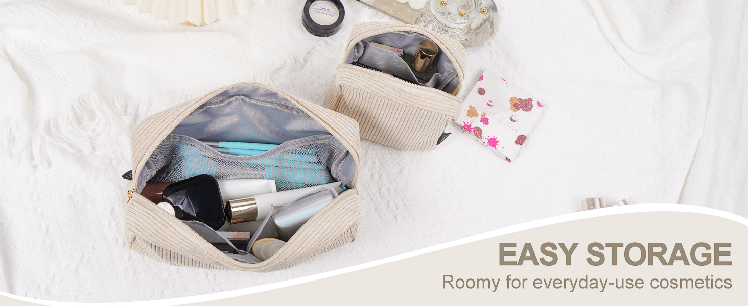 Small Travel Makeup Pouch