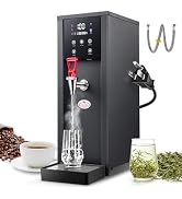 TERUISI Commercial Hot Water Dispenser, 2000W Electric Water Boiler and Warmer Machine, 50L(13Gal...