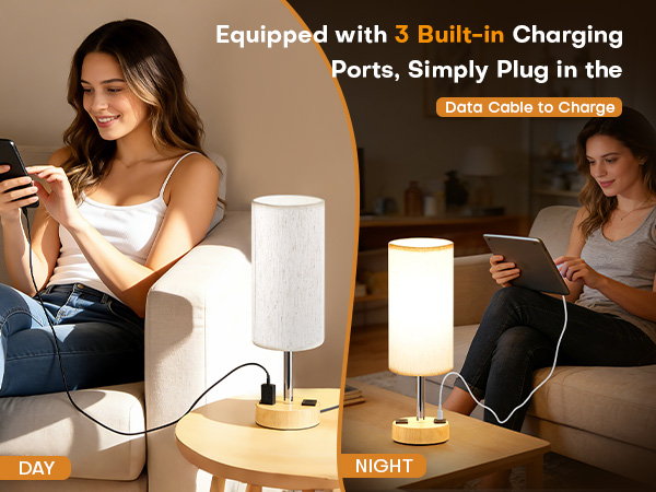 bedside lamp