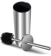 Stainless Steel Toilet Brush with Holder Set for Bathroom Storage and Organization Toilet Bowl Cl...