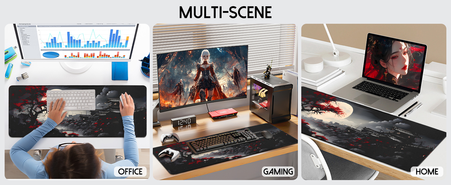 Mouse Pads for Multiple Scenarios