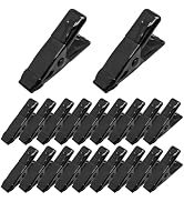GDFYMI 2 Inch Spring Clamps, Heavy Duty Metal Strong Clips Clamps (20pcs, Black)