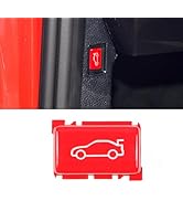 Jaronx Compatible with BMW Trunk Button Cover Rear Trunk Tailgate Button Replacement 1' E81/E82, ...
