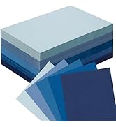 100 Sheets Colored Cardstock Blank Colorful Thick Paper 92LB/250gsm Cards Stock for Invitations, ...