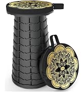 ALEVMOOM Upgraded Portable Collapsible Folding Stool Retractable Telescoping Stool for Adults Stu...