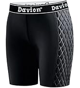 Davion Womens Sliding Shorts Softball,Compression Underwear for Baseball Football Lacrosse Hockey...