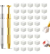 Eiito 100Pcs Soft Nail Sponges for Ombre, With 2Pack Grabbing Pen, Aura Manicure Nail Art Tools (...