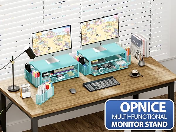 monitor stand for desk organizers and accessories computer stand riser office organization desktop