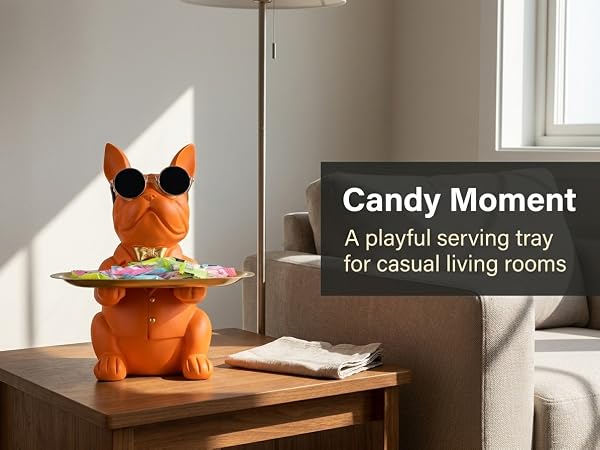 french bulldog figurine