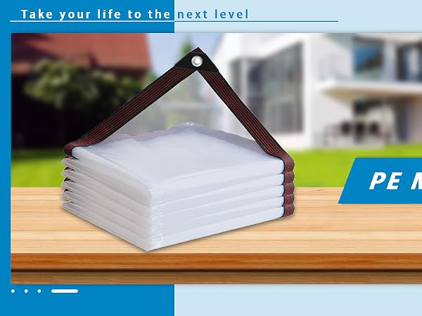 clear tarp
