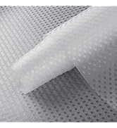 Refrigerator, Freezer, Fridge Shelf Liners and Drawer Mats 11.8 Inch Wide x 157.5 Inch Long, Non ...