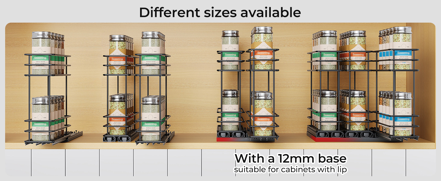 Pull Out Spice Rack