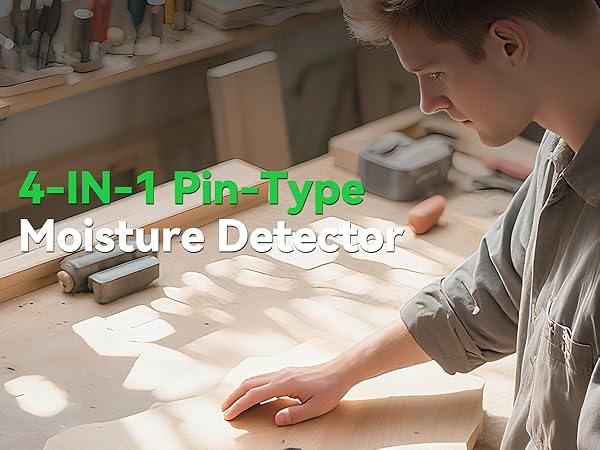 Pin-Type Moisture Detector