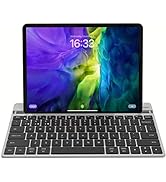 AUSDOM Wireless Bluetooth Tablet Keyboard with Stand for iPad 11-inch/iPad Air/iPad Mini, Recharg...