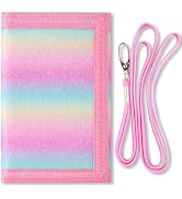 Kids Wallet for Boys Girls Teens Trifold, Canvas Toddler Wallet for Boys, Cute Zipper Wallets You...