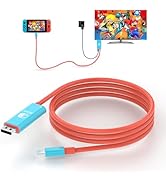 USB C to Displayport Cable for Nintendo Switch Dock Support 8K@60Hz 6.6FT, Switch Dock with 100W ...