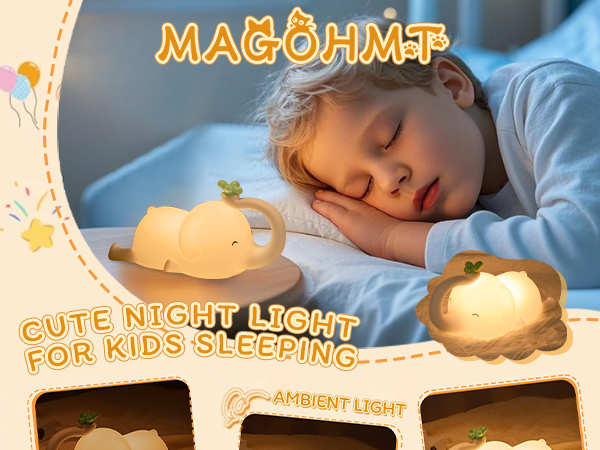 squishy animal night light silicone lamp cute nightlight silicone night light for kids