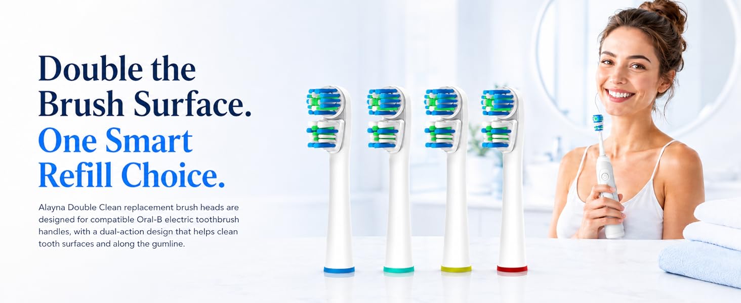 double the brush surface