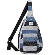 KAMO Sling Backpack Chest Shoulder Bag Crossbody Cycling Travel Hiking Daypack for Men Women Boys...