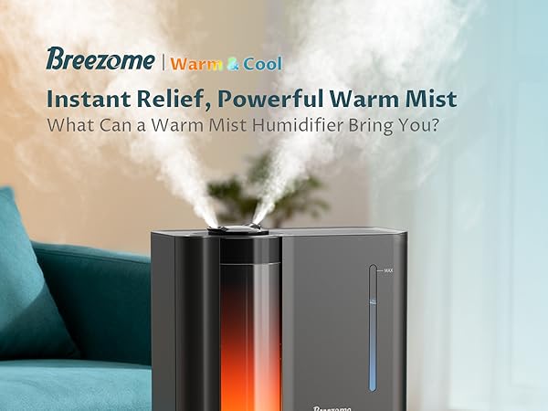 Humidifier for Bedroom Large Room