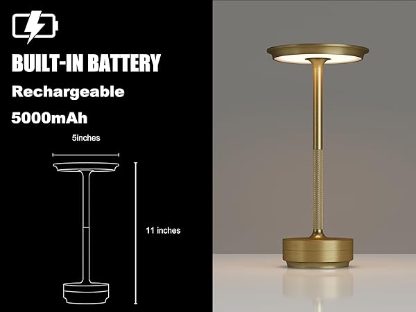 portable cordless lamp