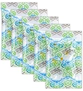 Wisesorb 100Pcs 1 Gram Food Safe Desiccant Packs, Silica Gel Packets, Indicating Desiccant Moistu...