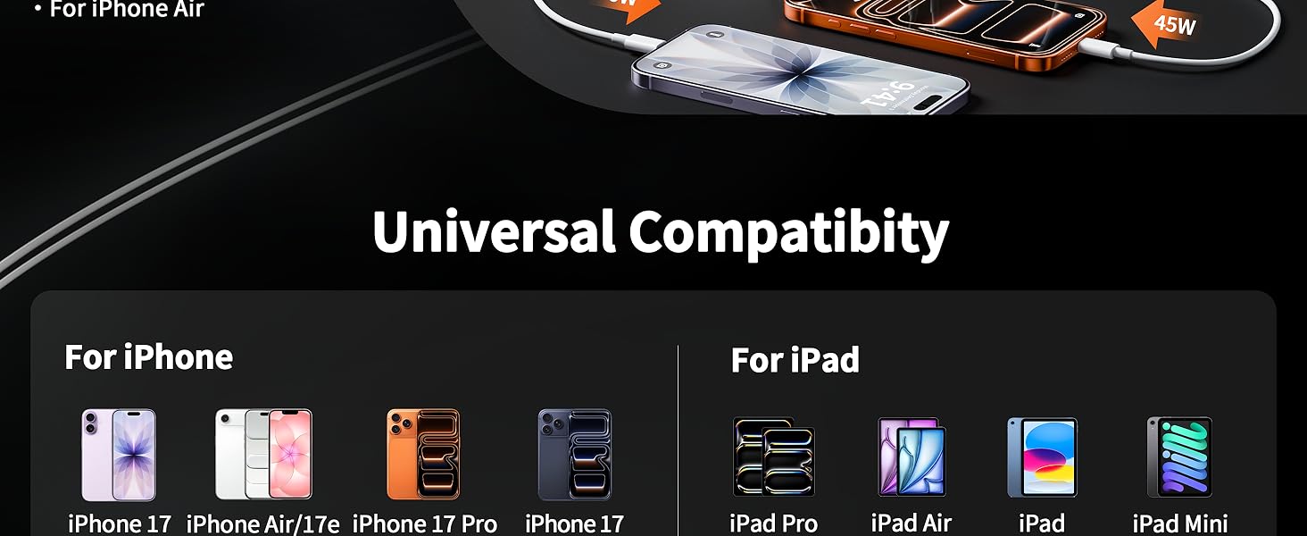 iphone 17 pro max charger