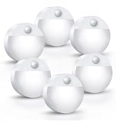 AMIR Newest Mini Motion Sensor Light Battery-Powered, Cordless Stick-on LED Night Light, Wall Lig...