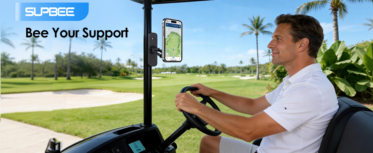 golf cart phone holder 1