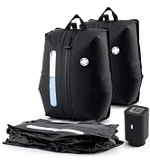 TAILI Travel Vacuum Compression Storage Bags with Wireless Pump -Vacuum Seal Bags (2Pack) for Tra...