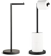 Marmolux Acc - Free Standing Toilet Paper Holder Stand | Bathroom Storage for 4 Rolls of Toilet T...