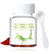 JAOJAO Pool Leak Dye, Fluorescein Powder Leak Detection Dye Precise Positioning Efficient Visibil...