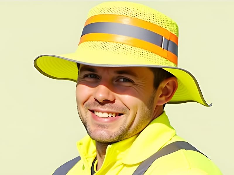 High Visibility Reflective Sun Hat