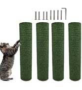 MUYG 4 Pcs Cat Scratching Posts Replacement,15.7"x3.1''Natural Sisal Cat Tree Post Replace Parts ...