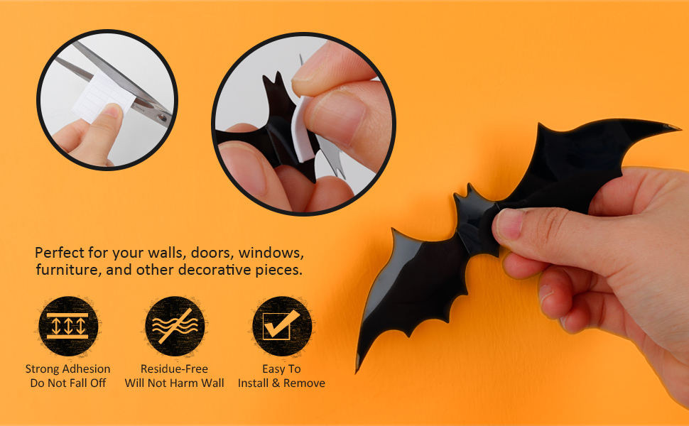 Halloween Bat Decorations Party Supplies