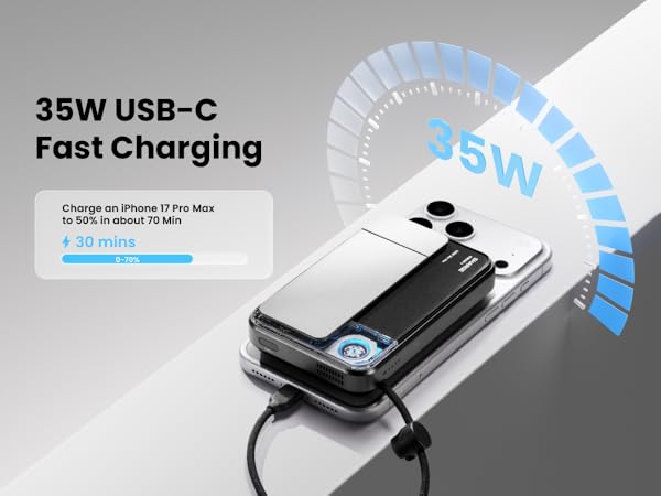 35W Max Fast Charging