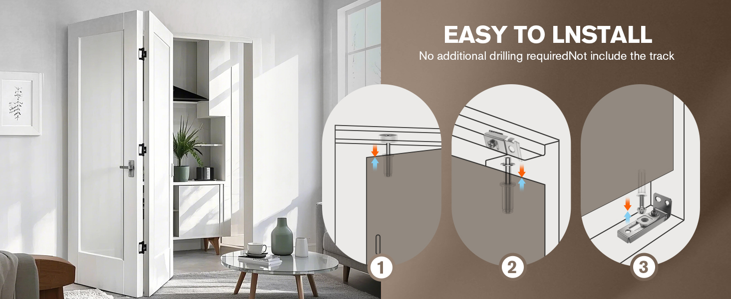 Bifold Door Hardware Repair Kit