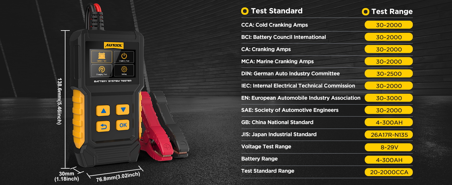 battery checker tester